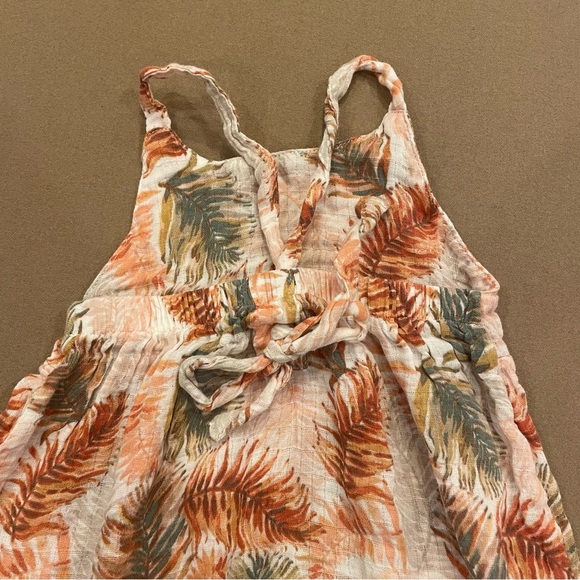 Angel Dear Girl’s Tie Back Romper 100% Cotton Muslin Size 18-24 Months - Picture 6 of 11